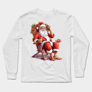 Funny Santa Claus #3 Long Sleeve T-Shirt